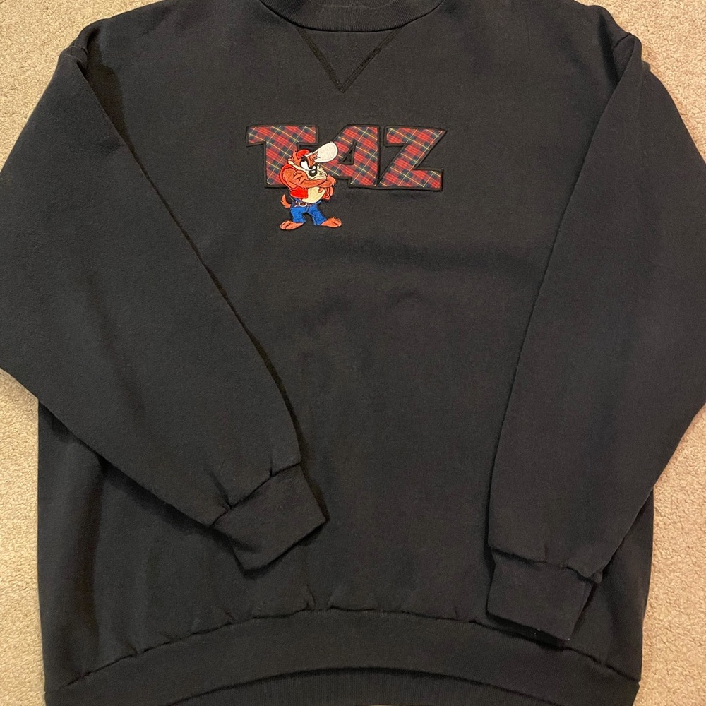 Taz- looney tunes crewneck